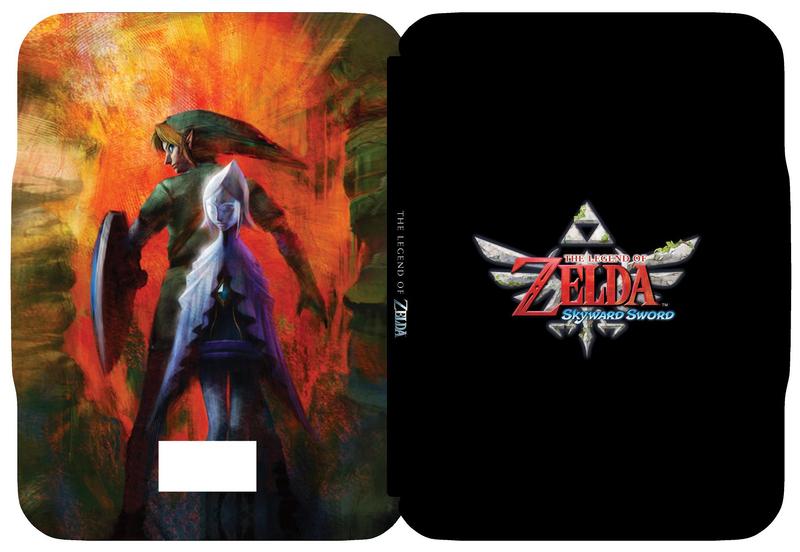 The Legend of Zelda: Skyward Sword Steelbook outer artwork