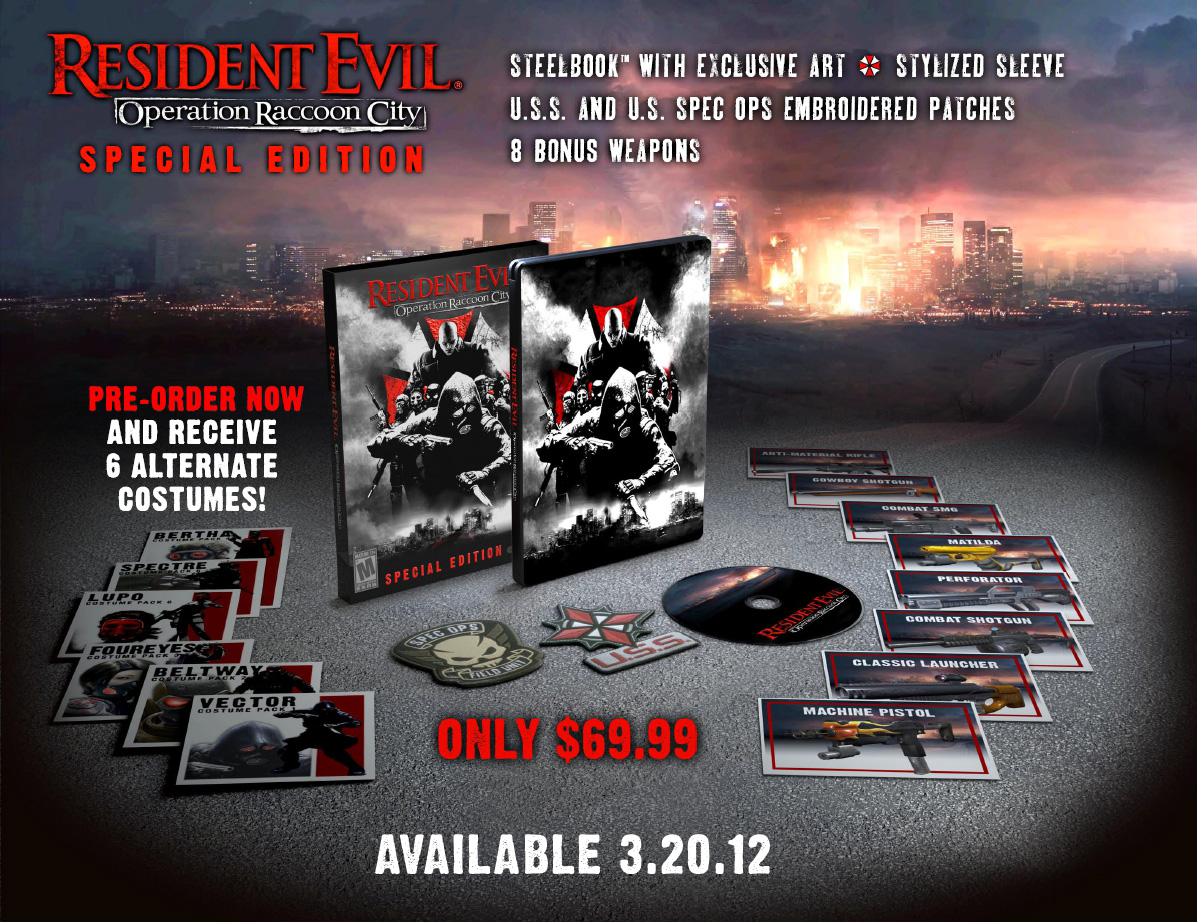 Resident Evil: Operation Raccoon City Special Edition