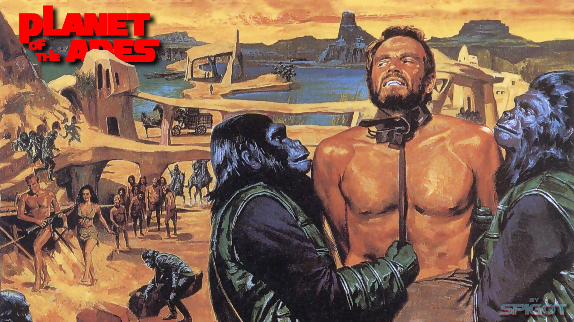 Planet of the Apes (1968) Blu-ray Steelbook is a Zavvi Exclusive