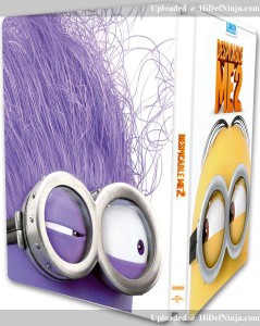 Despicable Me 2 SteelBook Back Cover