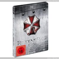 Resident Evil I-IV Media Markt Blu-ray Steelbook Announed for release in Germany