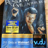 Video: Resident Evil Afterlife Blu-ray SteelBook Wal-Mart
