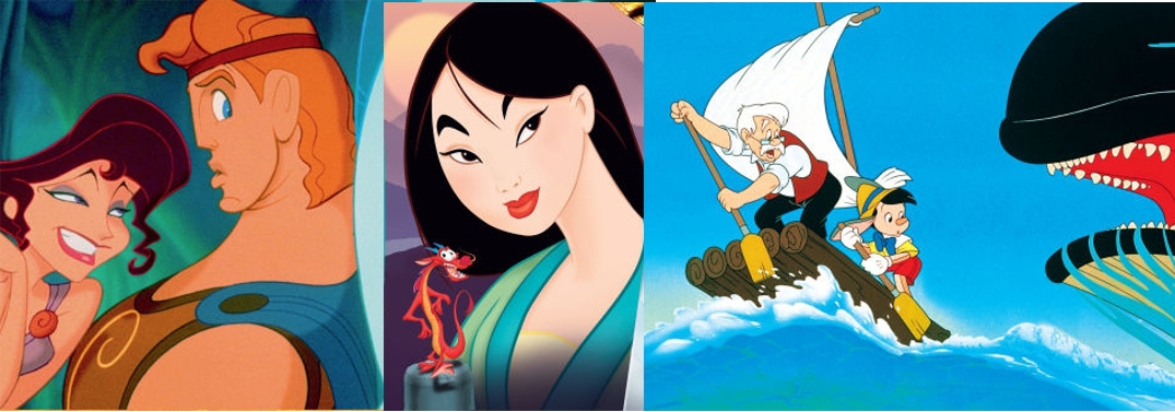 Hercules, Mulan, and Pinocchio Blu-ray Steelbooks have been announced from Zavvi