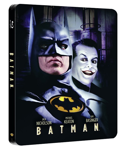 A Blu-ray Steelbook of Tim Burton’s BATMAN is releasing in France with new artwork