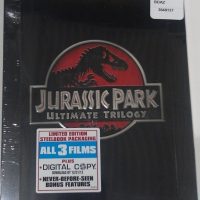 Jurassic Park Ultimate Trilogy Blu-Ray Steelbook available from Best Buy USA